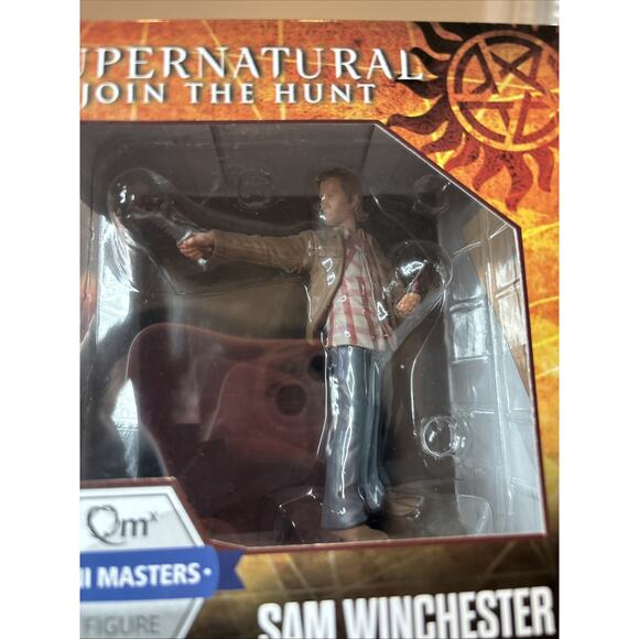 Supernatural QMx Mini Masters Sam Winchester Figure Join the Hunt NEW IN BOX - Picture 6 of 6